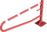 Stalen draaiboom SH1 - 360 graden draaibaar met slot
