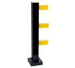 Veiligheidshek TS-1 flexibel compleet - diverse afmetingen - bodemmontage
