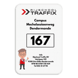 Informatiebord 2:3 reflecterend met je eigen opdruk