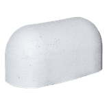 Bloc en béton Jumbo - Blanc - 900x500x450mm - 330kg