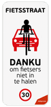 Informatiebord 4:9 reflecterend met je eigen opdruk