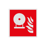 Veiligheidspictogram F013 - Vaste brandblusser - reflecterend