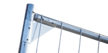 Bouwhek staal type Pro - 3500x2000mm - 19kg met verticale versteviging