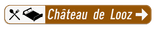Verkeersbord SB250 F35 - Plaats voor toerisme of ontspanning - rechts + picto