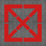 Pochoir de marquage en croix - plusieurs dimensions