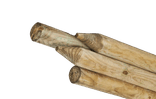Montagepaal hout Ø80mm geïmpregneerd - 1800/2500mm - met punt onderzijde