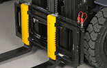 Heftruck stootrand bescherming - flexibel en magnetisch