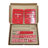 Plaquettes signalétiques pour bouches d'incendie
