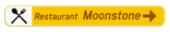 Verkeersbord SB250 F37 -Wegwijzer naar hotels, campings, restaurant - rechts + picto