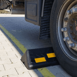 LKW-Radstopper aus Gummi – 1000 × 150 × 300 mm