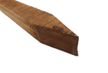Piketpaaltje hardhout 40x40x1500mm met punt onderzijde