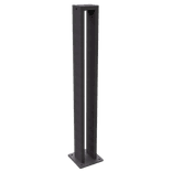 Fietsbeugel staal zwart voor 1 fiets  - 95x95x800mm