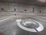 Symbole de marquage routier - Borne de recharge pour véhicule électrique - peinture routière