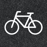 Thermoplast fiets symbool - wegmarkering