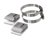 Verstellbare Rohrschelle mit einem Edelstahl Klemmband - Alform