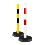 Poteau de guidage pied rond 320mm - 60x1000mm