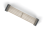 Parkbank met rugleuning - Bicolor - type Canvas 180