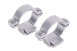 Rohrschellen 76mm set -Alform Verkehrsschild Halterung