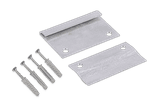 Wandhalterung RAL7042 Aluminium