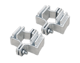 Rohrschelle doppelseitig Ø76 mm – 2er-Set für Alform