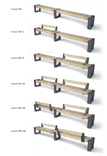 Banc public XL  - Bicolore - Type Canvas 360