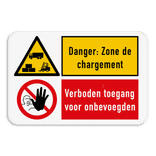 Informatiebord 3:2 reflecterend met je eigen opdruk