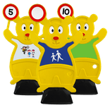 Verkeersmaatje Traffic Teddy reflecterend - eigen logo/ontwerp