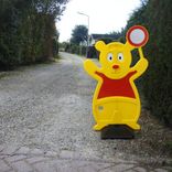 Verkeersmaatje Traffic Teddy reflecterend - eigen logo/ontwerp