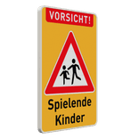 Warnschilder - Vorsicht Spielende Kinder