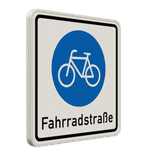Vorschriftszeichen 244.1 - Beginn einer Fahrradstraße