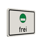 Verkehrszeichen 1031-52 - Freistellung vom Verkehrsverbot nach § 40 Abs. 1 BlmSchG – grüne Plakette frei