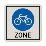 Vorschriftszeichen 244.3 - Beginn einer Fahrradzone