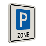 Verkehrszeichen 314.1 - Beginn einer Parkraumbewirtschaftungszone