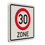 Verkehrszeichen 274.1 - Beginn Tempo 30-Zone