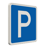Verkehrszeichen 314 - Parken / Parkplatz