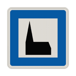 Verkehrszeichen 365-59 - Autobahnkapelle