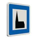 Richtzeichen 365-59 - Autobahnkapelle
