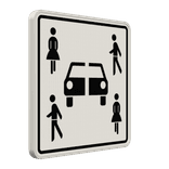 Verkehrszusatzeichen 1010-70 - Carsharing