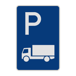 Parkplatzschild - Parkplatz nur für Kraftfahrzeuge