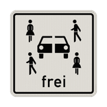 Verkehrszusatzeichen 1024-21 - Carsharingfahrzeuge frei