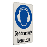 Gebotsschild - Gehörschutz benutzen