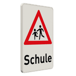 Warnschilder - Achtung, Kinder! Schule