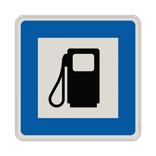 Verkehrszeichen 365-52 - Tankstelle