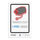 Alupanel bordpaneel - met eigen ontwerp / logo reflecterend