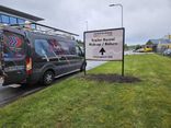 Informatiebord TS-R70 reflecterend eigen ontwerp/beeldmateriaal