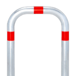Rammschutzbügel 500 × 800 mm aus Stahl zum Einbetonieren