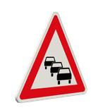 Gefahrzeichen 124 - Stau