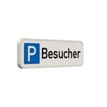 Parkschilder - Parkplatz nur für Besucher - reflektierend