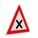 Gefahrzeichen 102 - Kreuzung oder Einmündung mit Vorfahrt von rechts