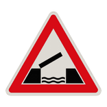 Verkehrszeichen 101-55 - Bewegliche Brücke